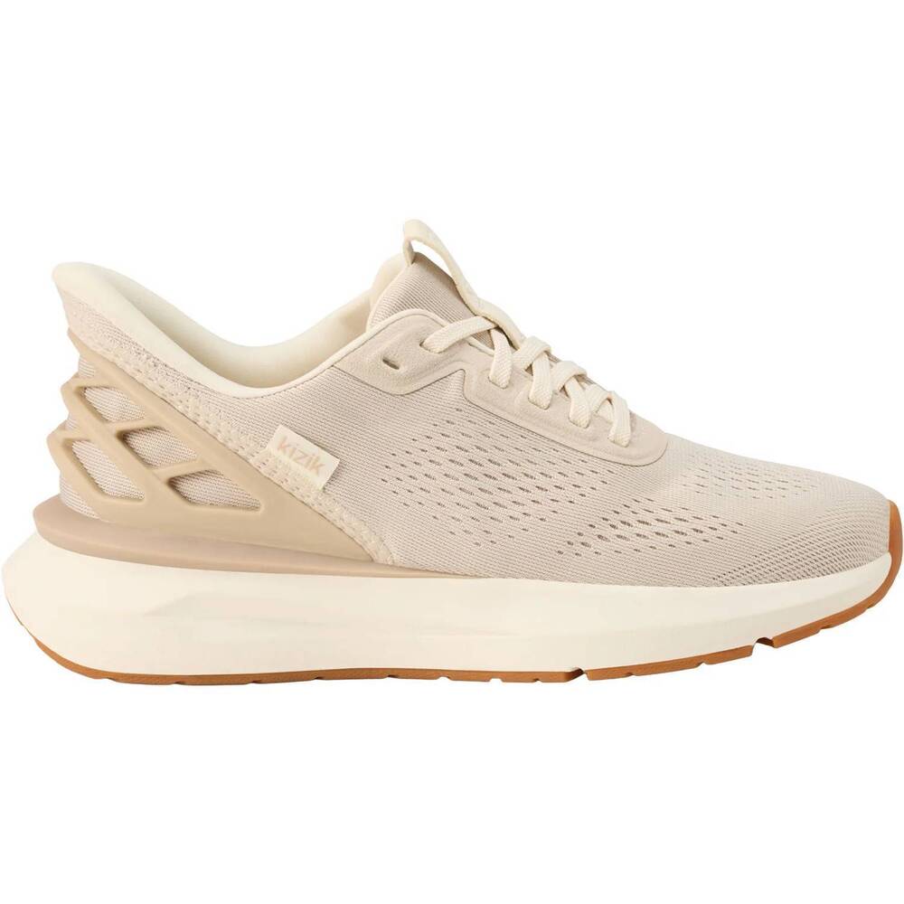 NEW KIZIK women's athens 2 slip on sneaker in oatmeal/pristine